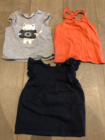 Lot t shirt 24 mois été