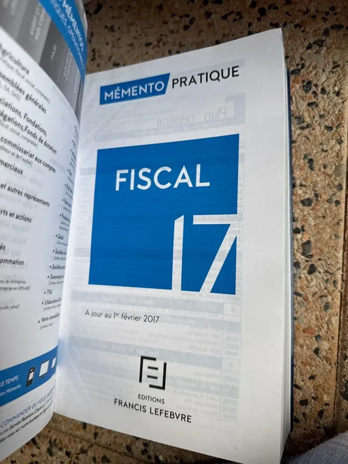 Livre Mémento pratique fiscal, 2017 - photo numéro 4