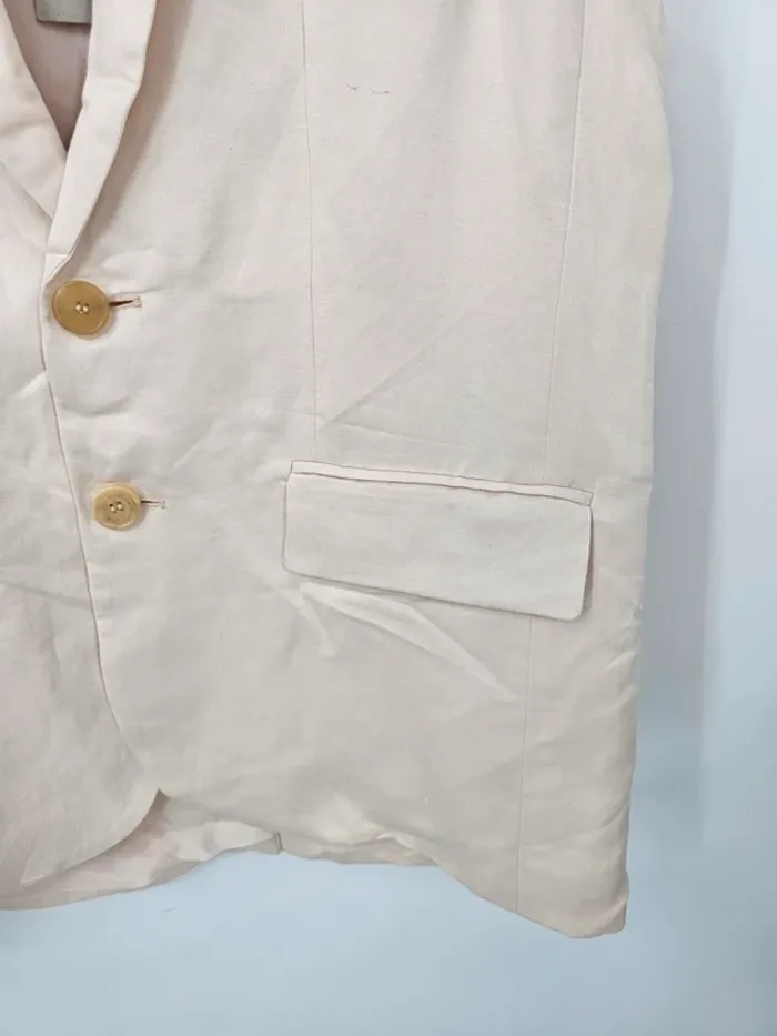 Veste sans manches Vanessa Bruno – Taille 38 – Coloris poudre - photo numéro 4