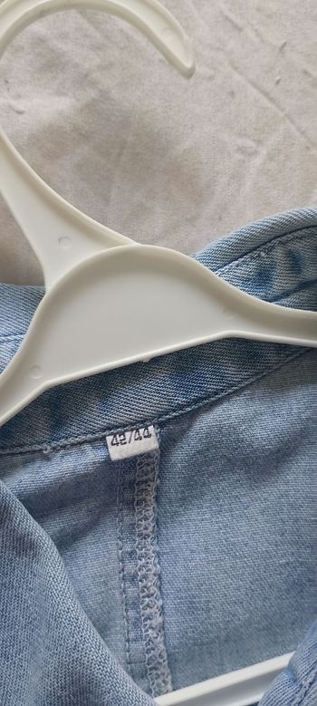 Robe en jean femme longue