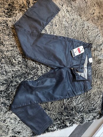 Jeans Lévis enduit bleu marine