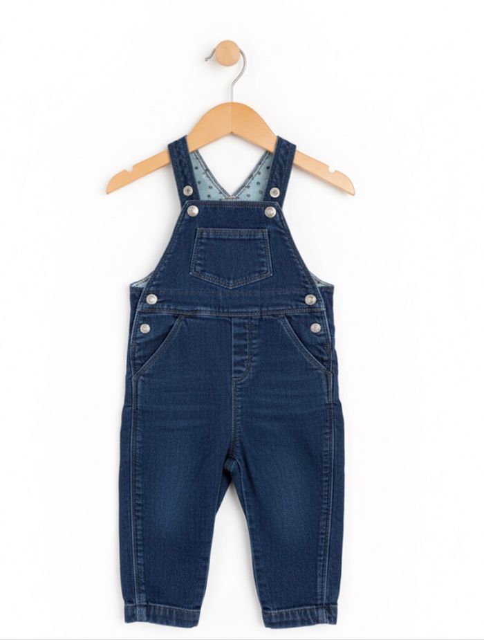 Salopette 6 mois en Jean Petit Bateau - photo numéro 3
