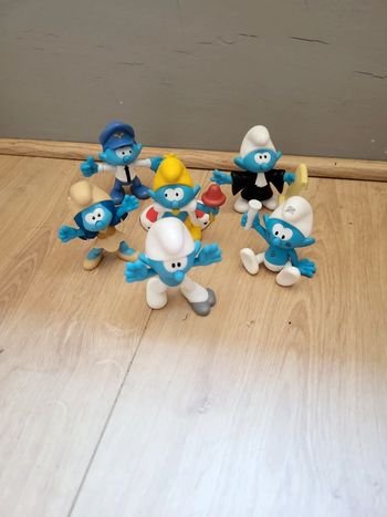 Figurines schtroumpf