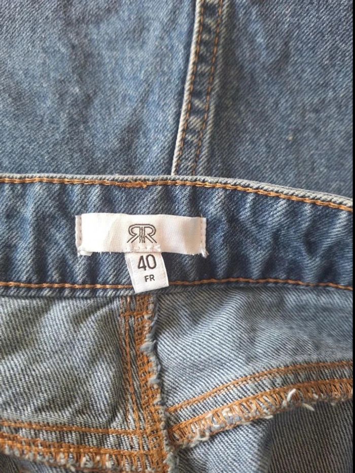 Jupe longue ss genoux jean T40-L - photo numéro 3