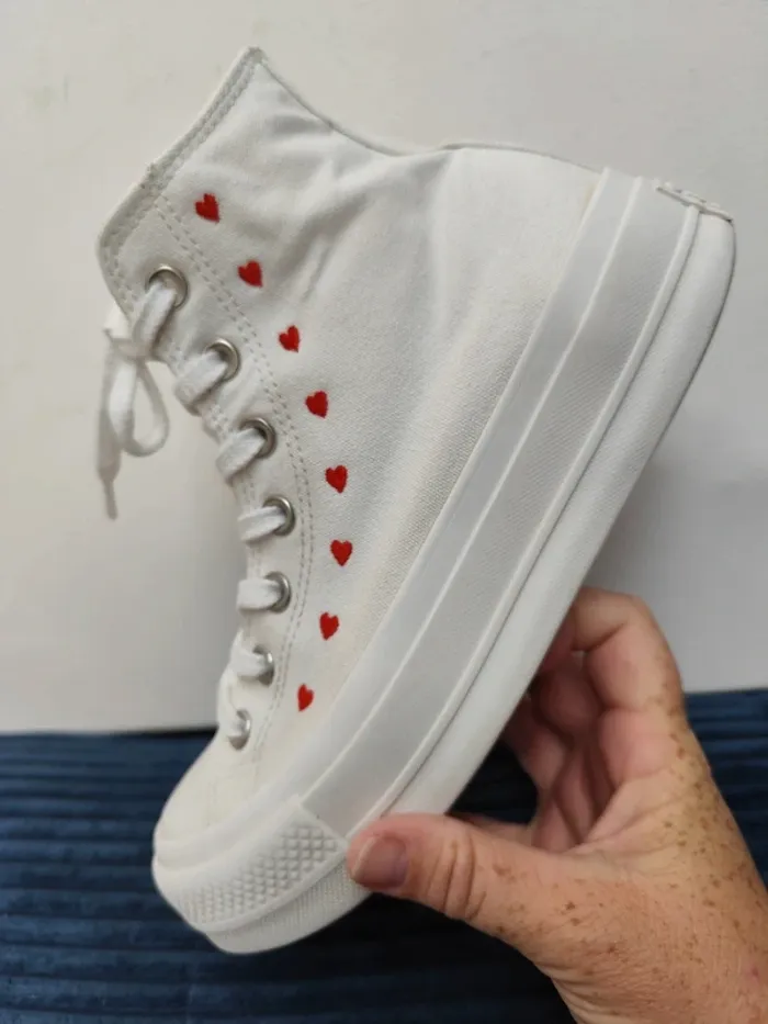 Converse plateforme made with love - photo numéro 4