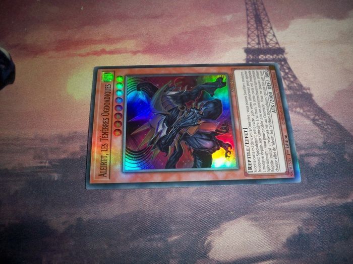 Yu Gi Oh ! Aleirtt, les Ténèbres Ogdoadiques ANGU-FR006 super rare foil NM - photo numéro 3