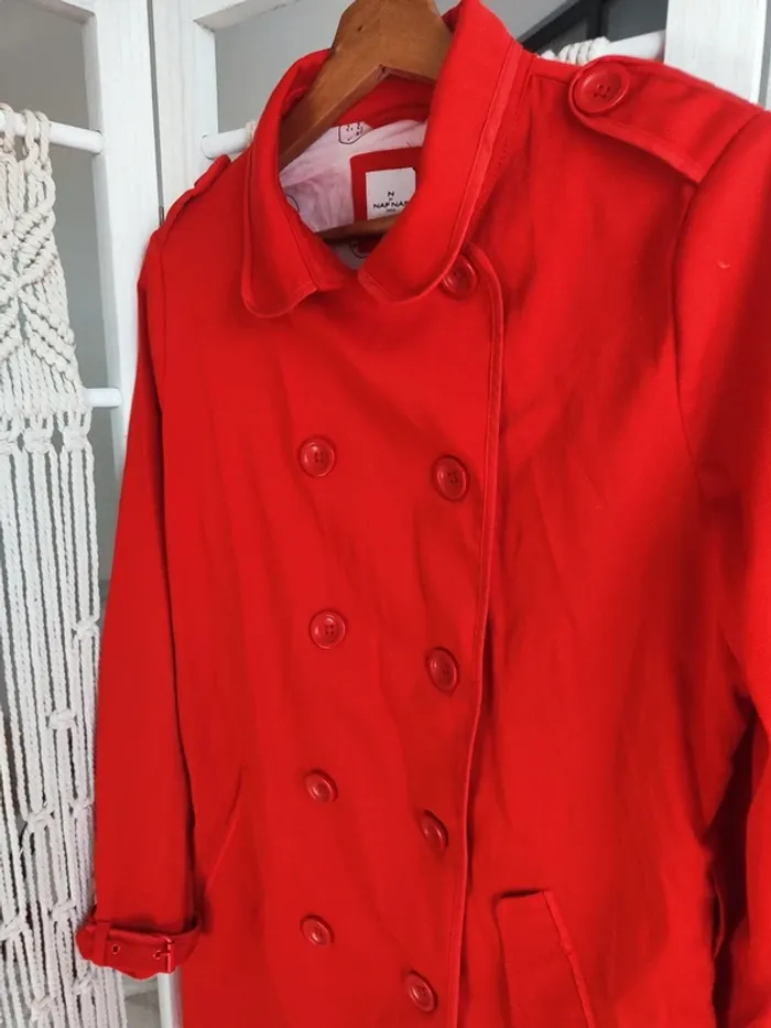 Trench rétro orange - photo numéro 2