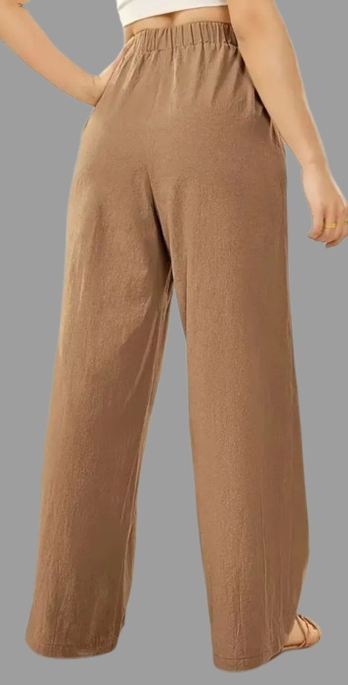 Pantalon maron xl pour femme - photo numéro 2