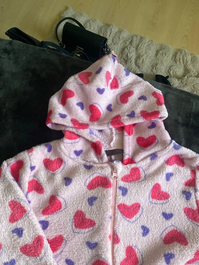 combinaison de pyjama, douce à cœur pour enfants, fille - photo numéro 2