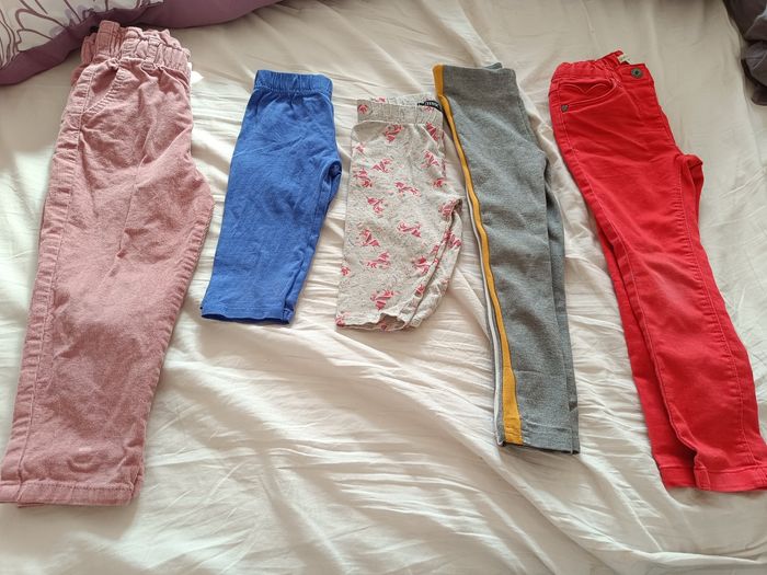 Lot de pantalon fille