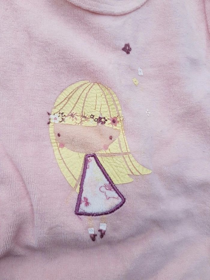 Lot 2 pyjamas velours Vertbaudet 1 mois - photo numéro 7