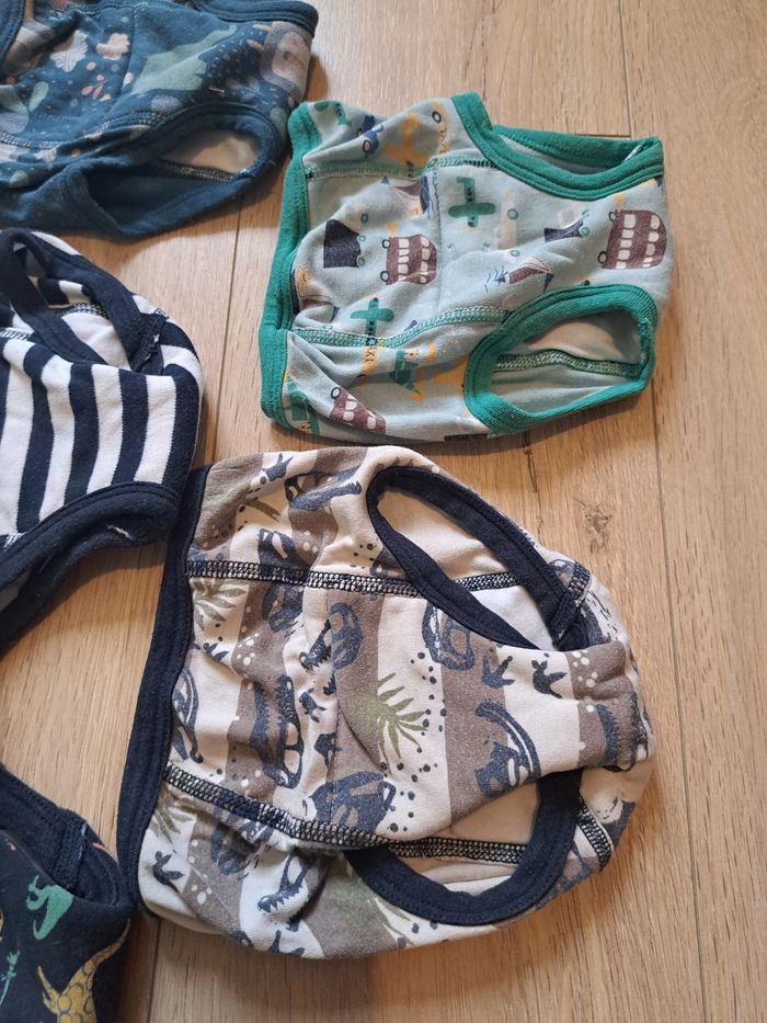Lot  8 slips apprentissage garçon 2/3 ans lavable - photo numéro 2