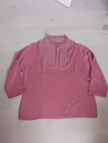 Haut vieux rose Bleu Bonheur taille 46 en Tbe