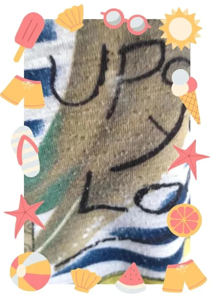 Tee shirt fin marinière à motifs - photo numéro 2