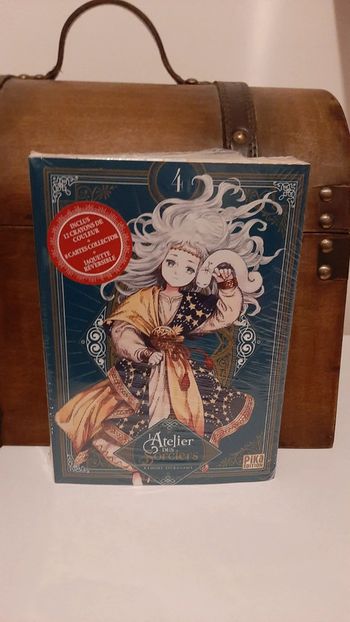 Manga L'atelier des sorciers tome 4 collector