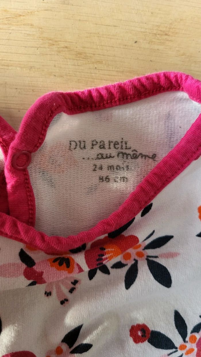 Pyjama fleuris DPAM - photo numéro 3