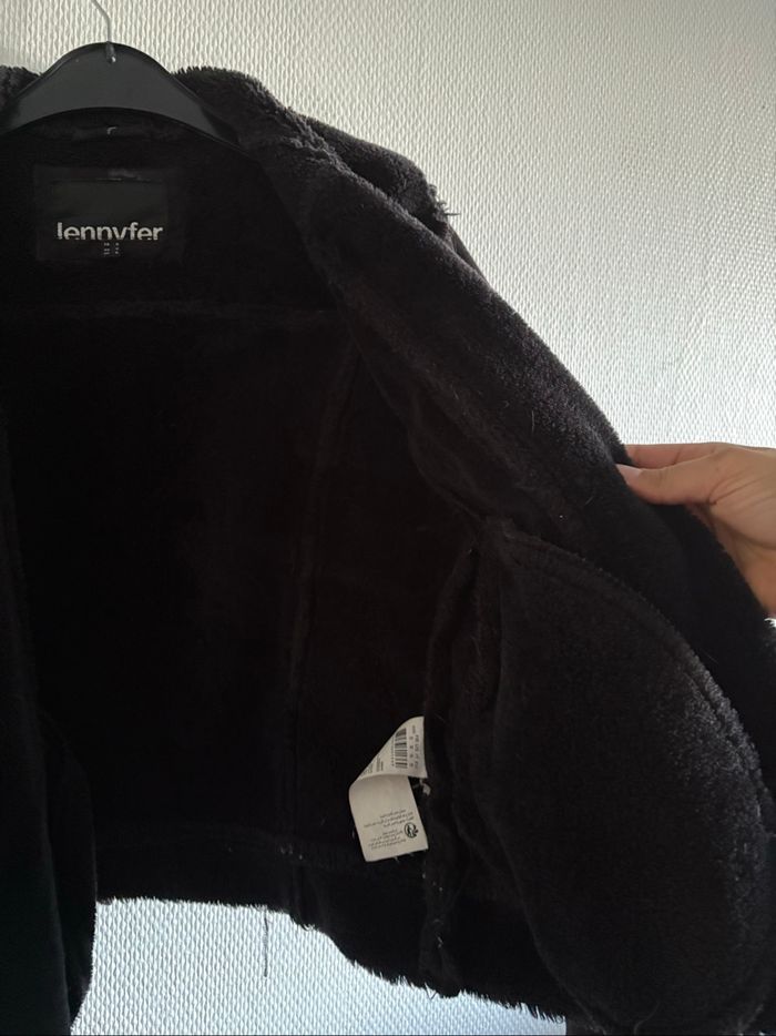 Veste aviateur, fourrure à l’intérieur - taille S - photo numéro 9