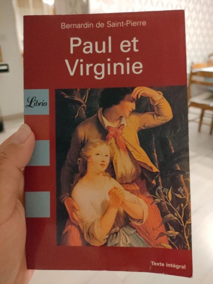 Livre Paul et Virginie