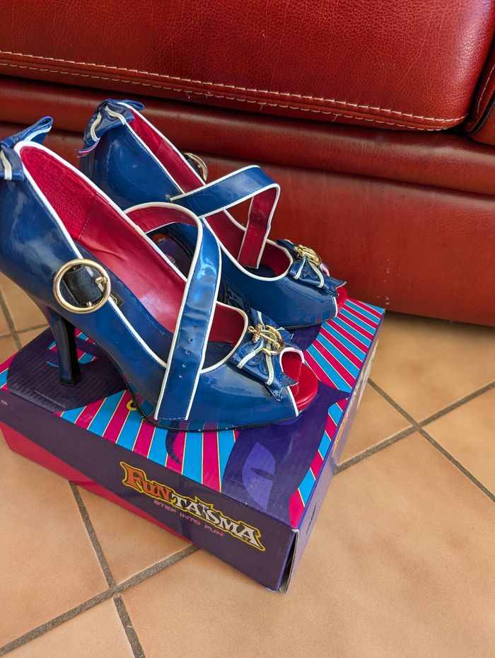 Chaussure pin up marin funtasma 40 - photo numéro 6