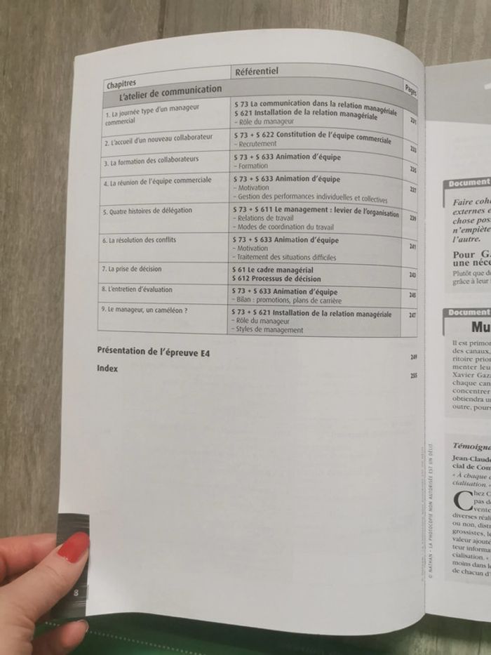 Cahier Gestion de Clientèles BTS 1re et 2e années - photo numéro 4