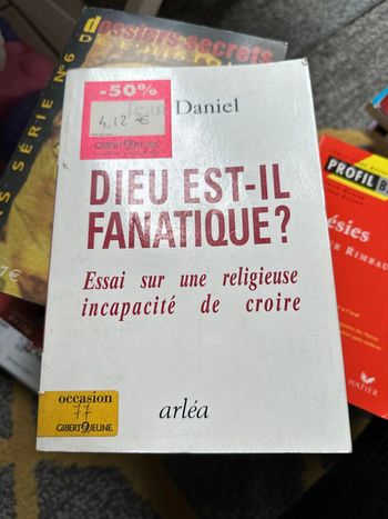Dieu est il fanatique