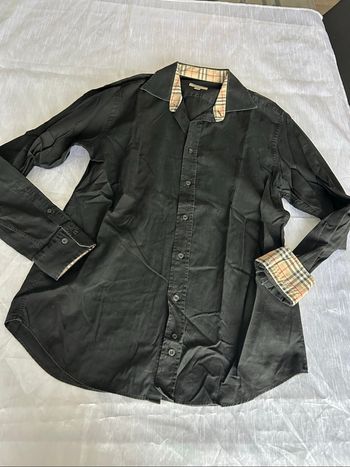 Chemise burberry noir
