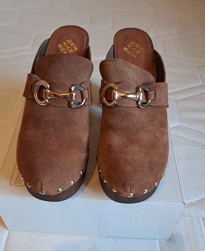 Très beaux sabots San Marina en 39 - photo numéro 2