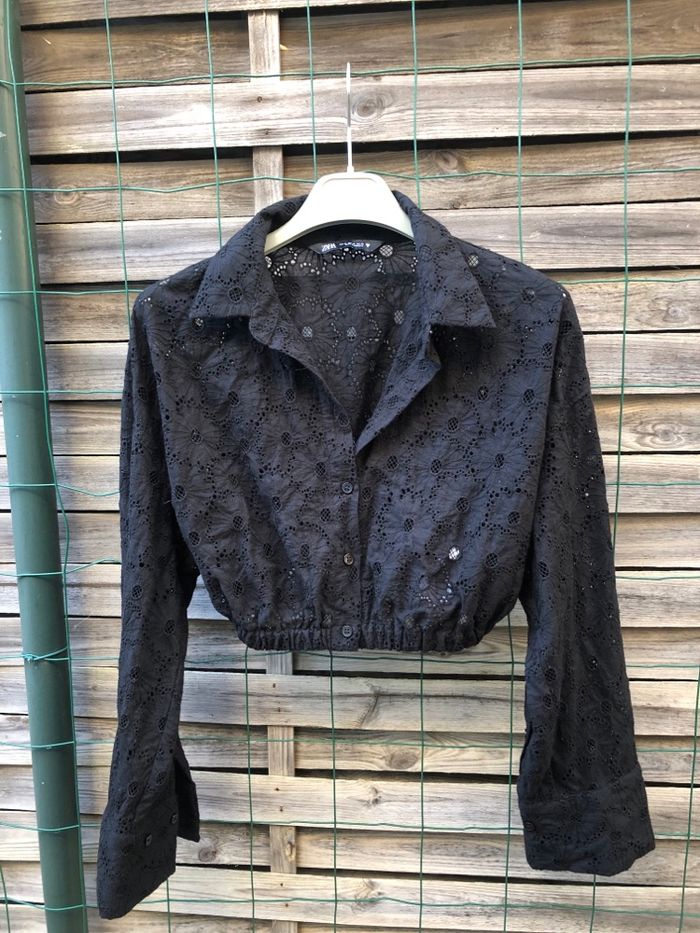 Chemise courte Zara