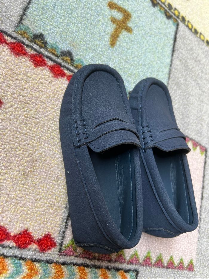 👞 Mocassins garçon bleu marine – Taille 28 👞 - photo numéro 2