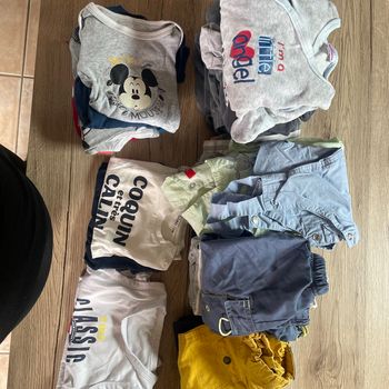 Lot vêtements bébé garçon