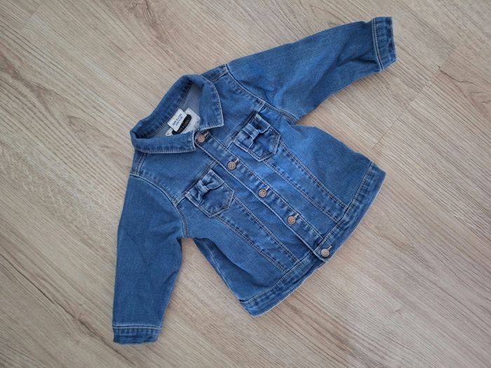 Veste en jean tape à l'œil 12 mois fille