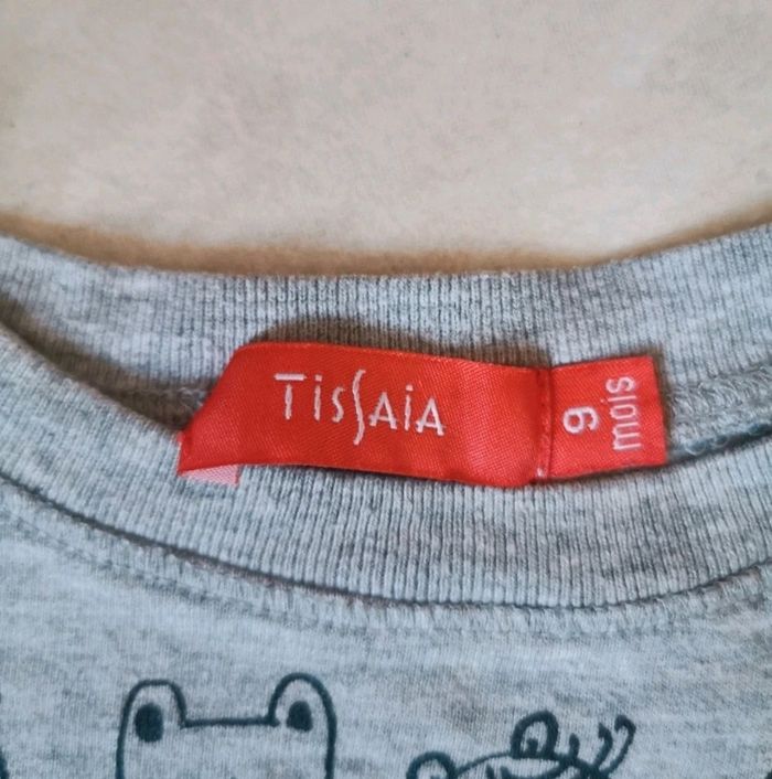 T-shirt à manches longues bébé garçon 9 mois - photo numéro 3