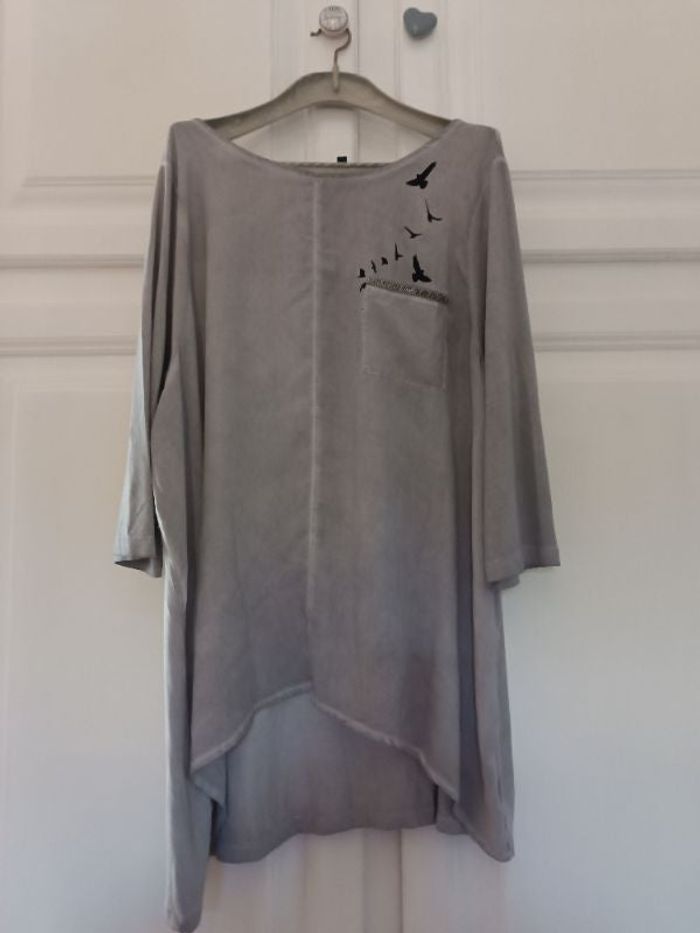 Tunique manches 3/4 à courtes Ulla Popken