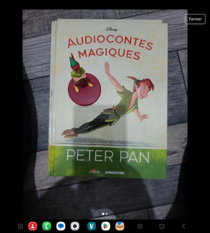 6. collection audiocontes Magiques Disney Altaya audio conte compte magic livre & figurine