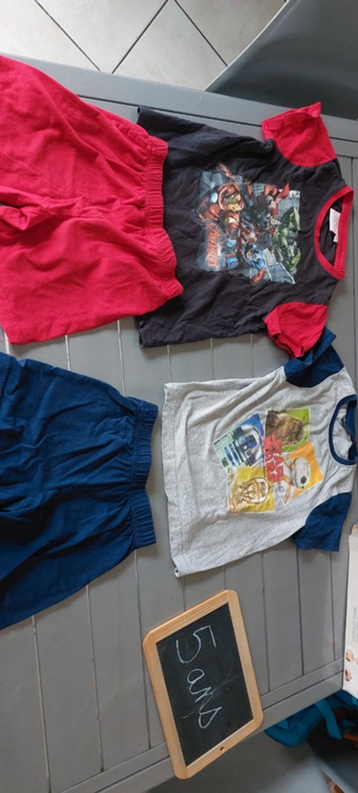 Lot vêtements garçon 5 ans été mi saison - photo numéro 3