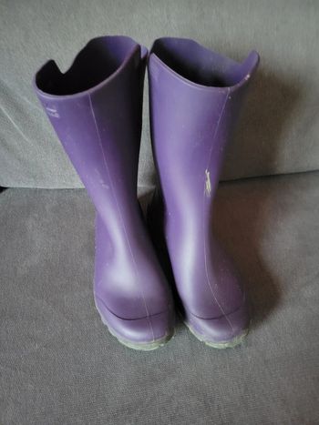 Bottes de pluie violettes - P29 - P30
