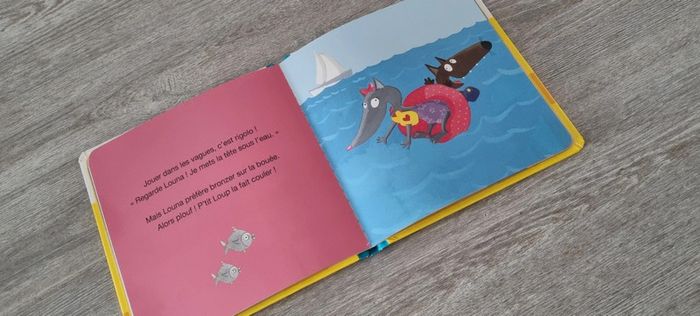Livre p'ti lou va à la plage - photo numéro 2