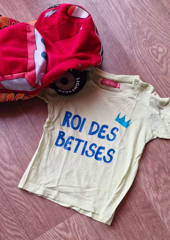 Lot de 3 t shirt manches courtes 18 mois garçon - photo numéro 8