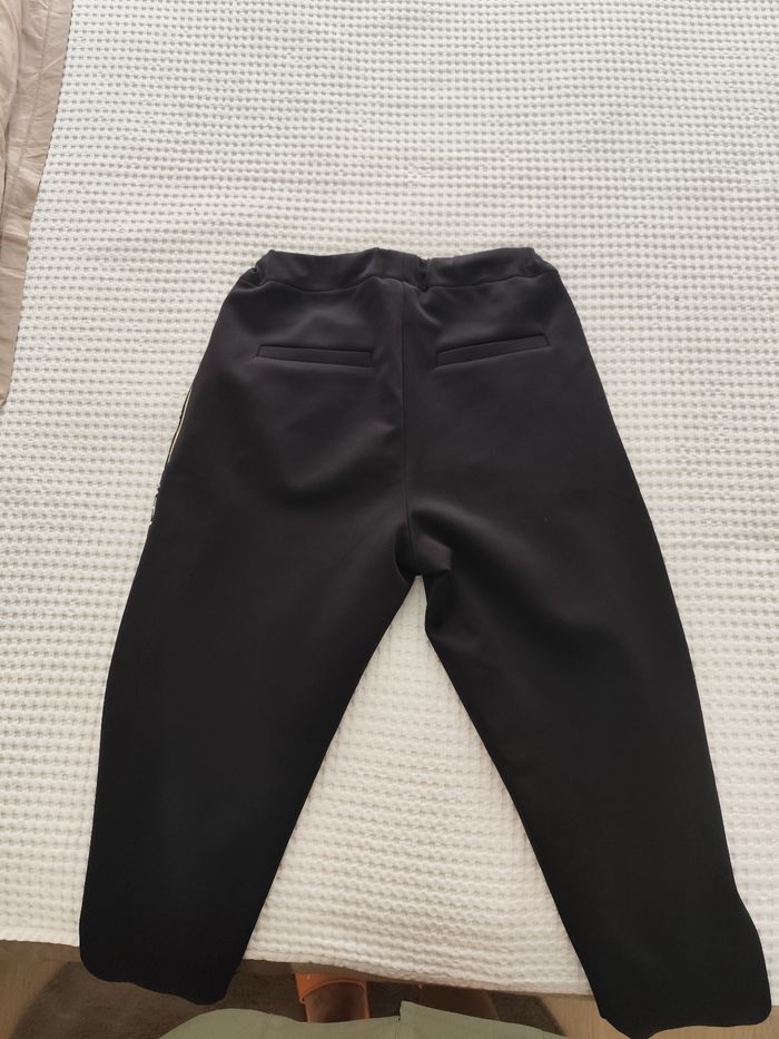Ensemble veste pantalon Màje taille 38 noir blanc toutes saisons - photo numéro 6