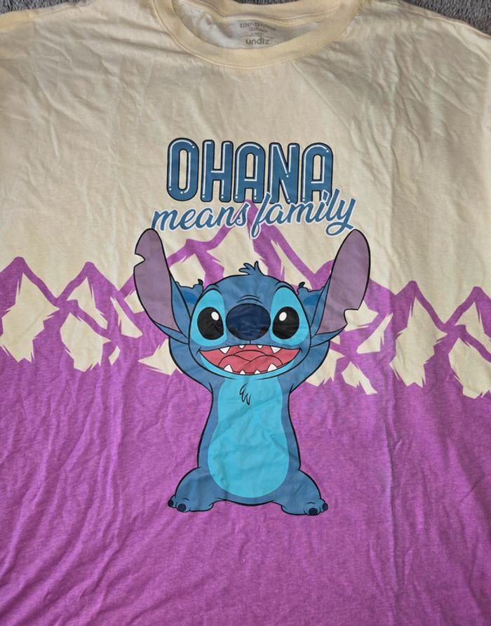 Tee shirt long stitch undiz taille L - photo numéro 4