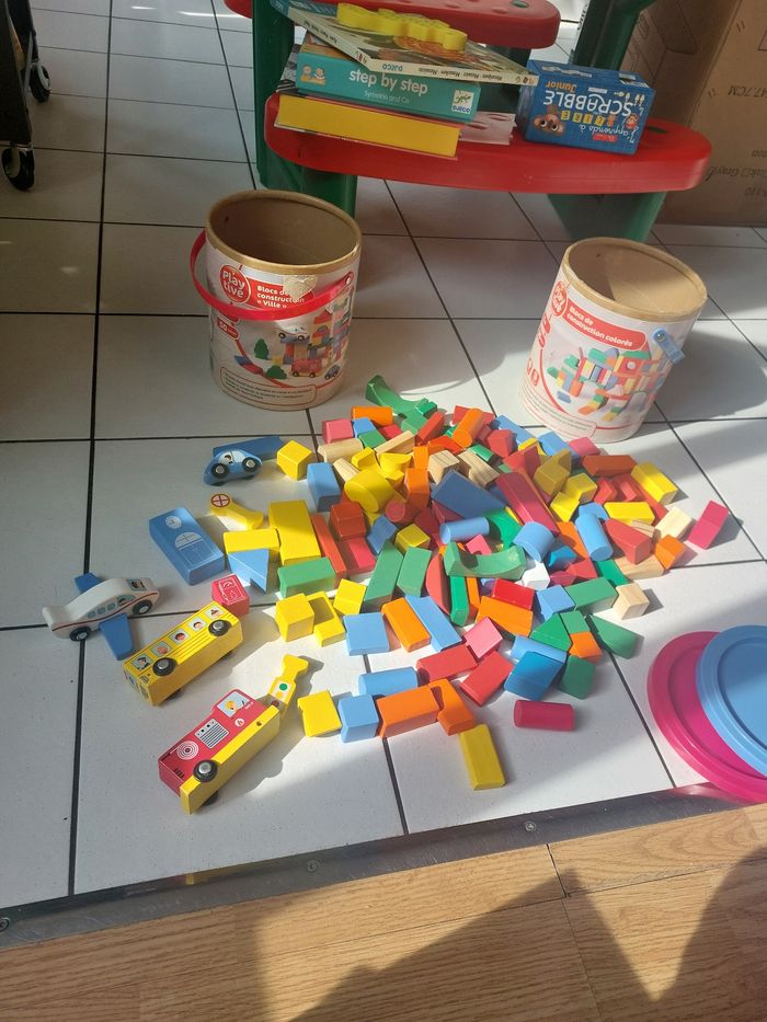 Lot de blocs de construction