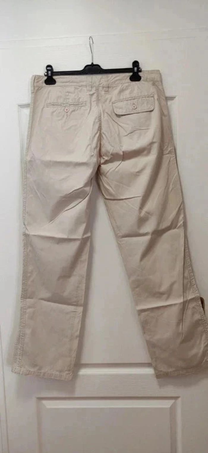 Pantalon homme beige crème Somewhere 46 - photo numéro 2