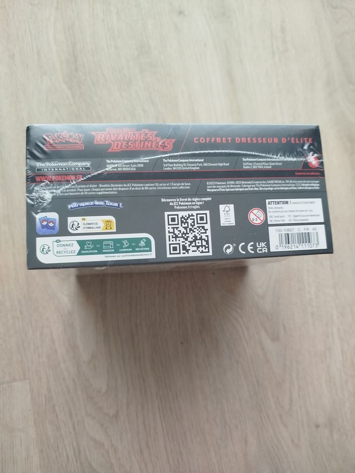 Coffret EV10 – Rivalités Destinées (Pokémon) – Neuf & Scellé - photo numéro 4