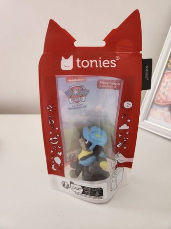 Figurines tonies 
Rex de la pat patrouille