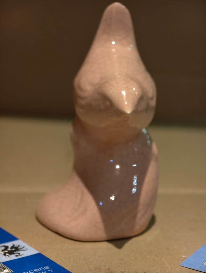 Oiseau rose Saint Jean l'Aigle émaux de Longwy - photo numéro 6