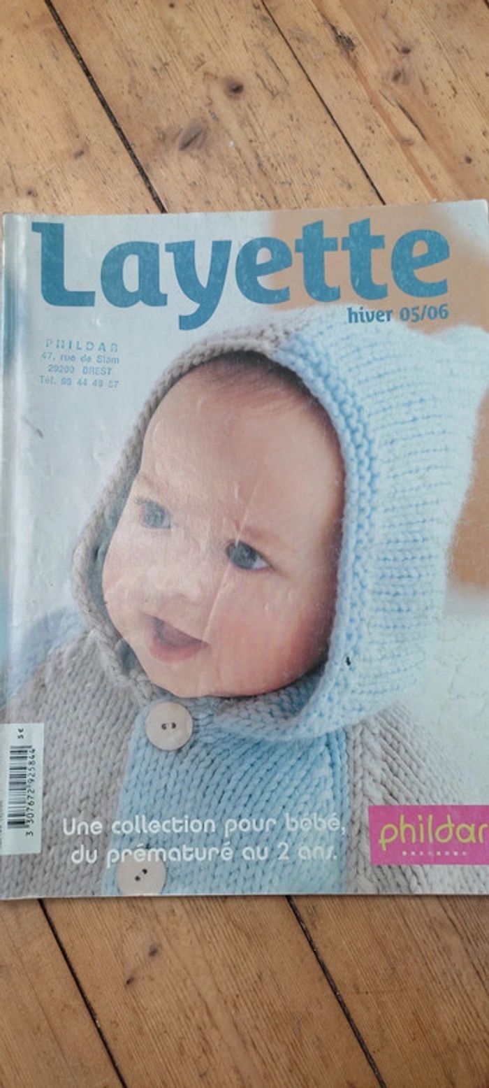 Catalogue tricot Phildar hiver 05/06 layette - photo numéro 1