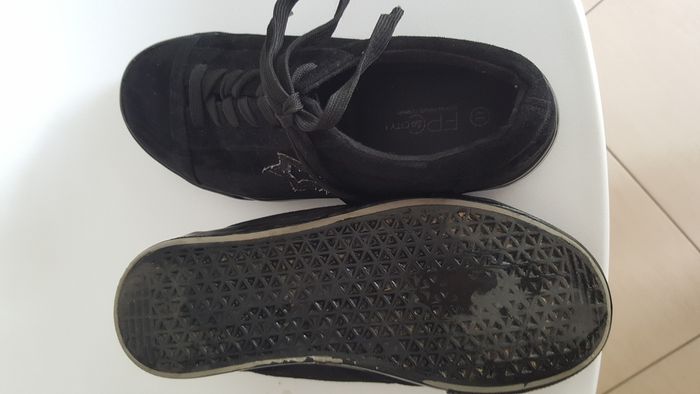 Baskets basses noires T37 fille - photo numéro 5