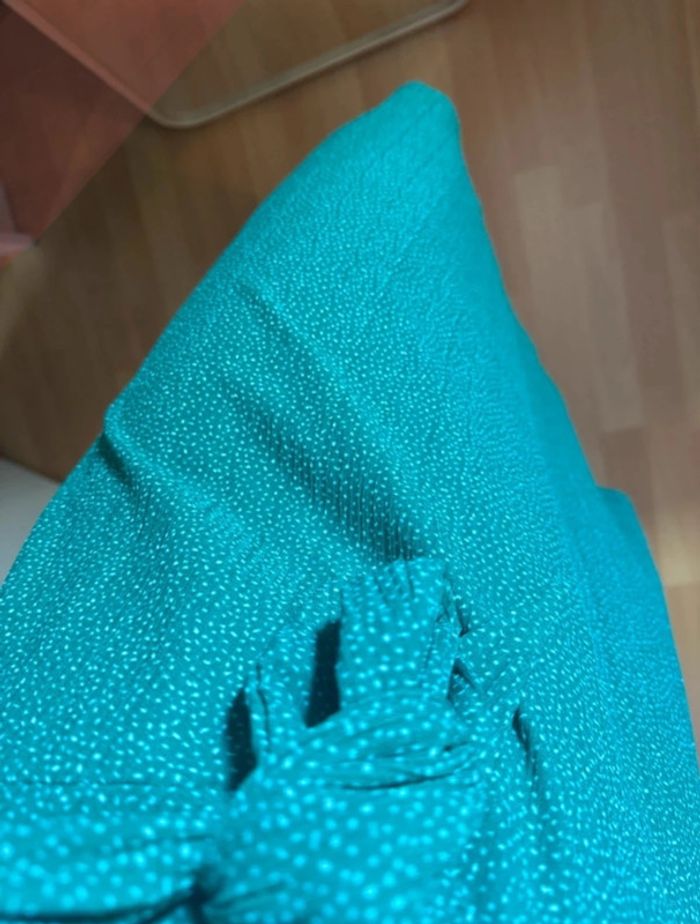 Robe verte fluide d'été Camaïeu 40 - photo numéro 3