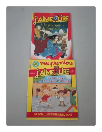 2 J'aime lire neufs pour 1e seulement