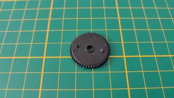 Engrenage de lève-vitre 1 86B n°86 pièce détachée Porsche 911 Carrera RS 2.7 1/8 1/8ème Altaya #B37